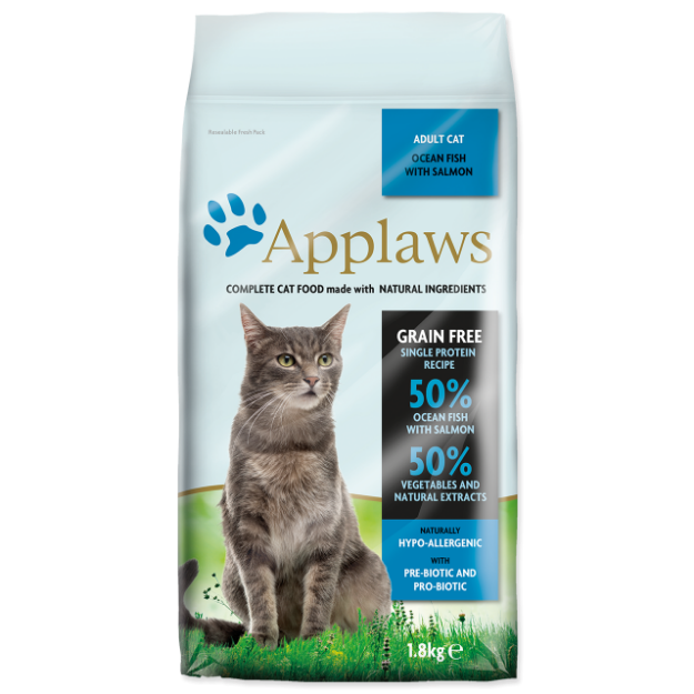 APPLAWS Dry Cat Ocean Fish & Salmon 1,8kg