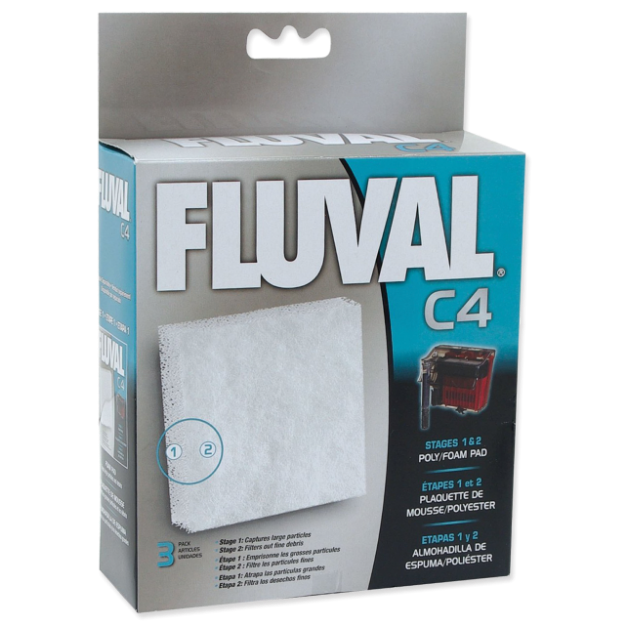 Nápln molitan polyester FLUVAL C4 3ks