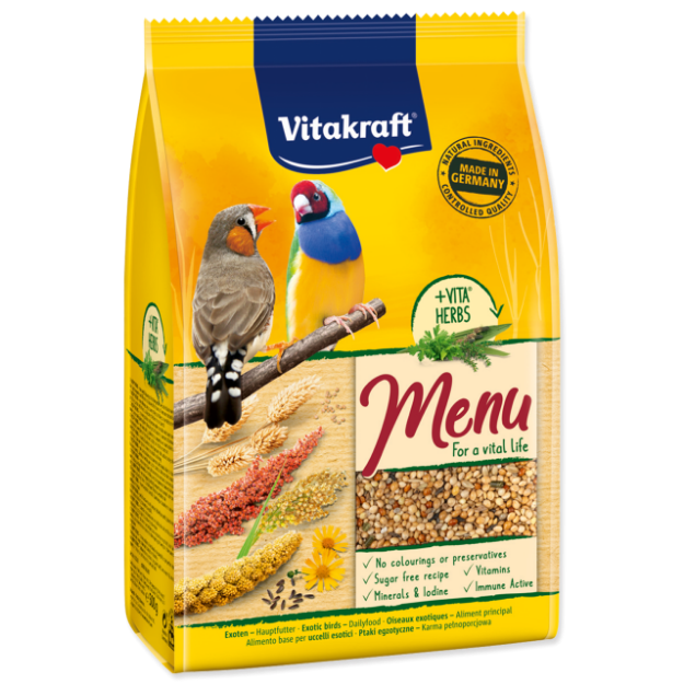 Menu VITAKRAFT Exotis Complete bag 500g