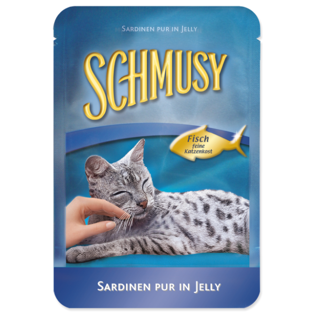 Kapsicka SCHMUSY Fish sardinky v želé 100g