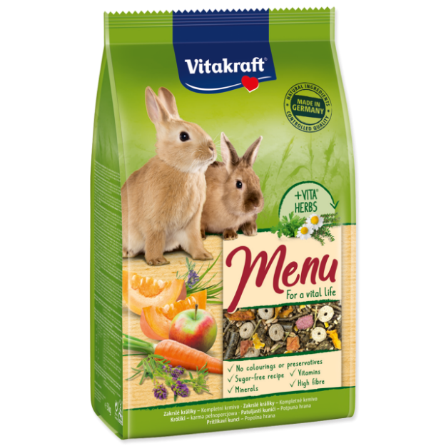 Menu VITAKRAFT Vital Rabbit 3kg