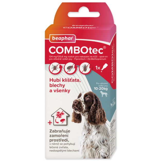 Spot On BEAPHAR COMBOtec pro psy M 10 - 20kg 1,34ml