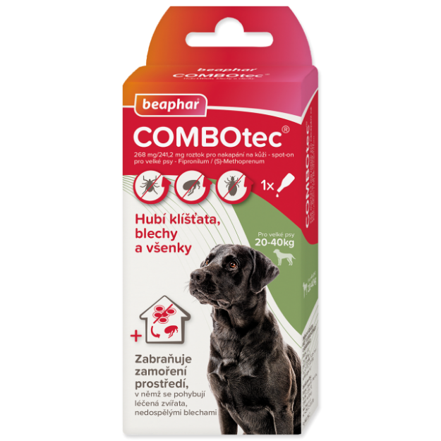 Spot On BEAPHAR COMBOtec pro psy L 20 - 40kg 2,68ml