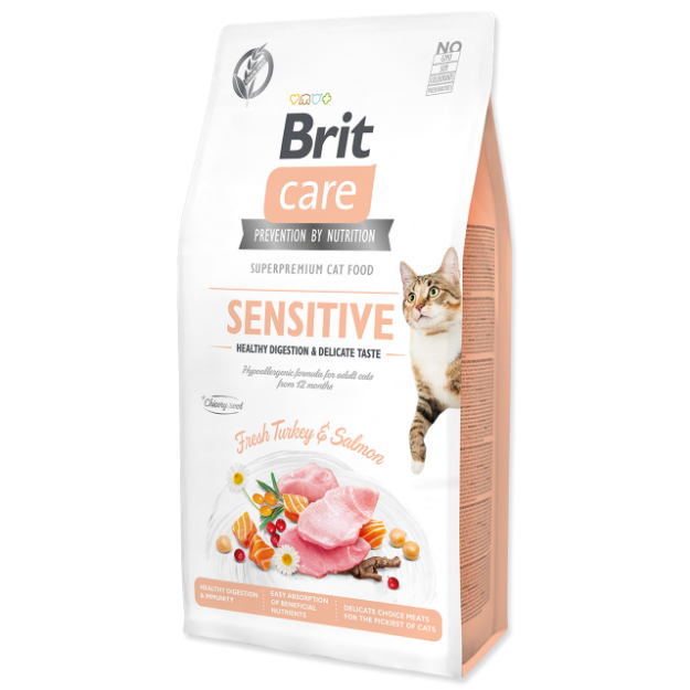 BRIT Care Cat Grain-Free Sensitive Healthy Digestion & Delicate Taste 7kg