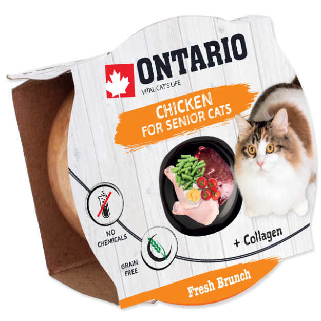 Kalíšek ONTARIO Fresh Brunch Senior Chicken 80g