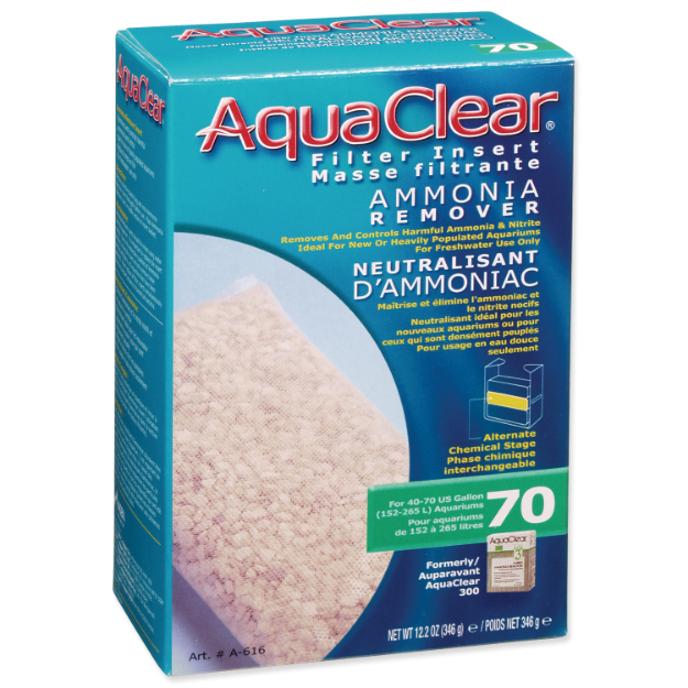 Obrázek Náplň odstraňovač dusíkatých látek AQUA CLEAR 70 (AC 300) 346g