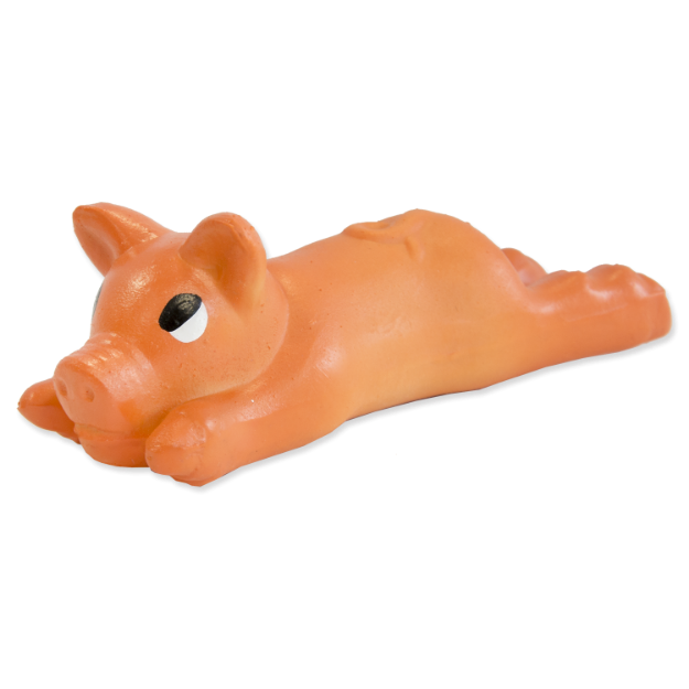 Obrázek Hračka DOG FANTASY Latex mini zvířátka se zvukem mix 13-15 cm 