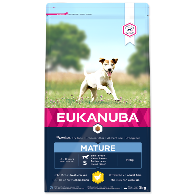 Obrázek EUKANUBA Mature Small Breed 3kg