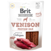 Obrázek Snack BRIT Jerky Venison Protein Bar 80g 