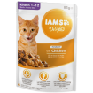 Obrázek Kapsička IAMS Kitten Delights Chicken in Gravy 85g