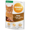 Obrázek Kapsička IAMS Cat Delights Turkey & Duck in Jelly 85g